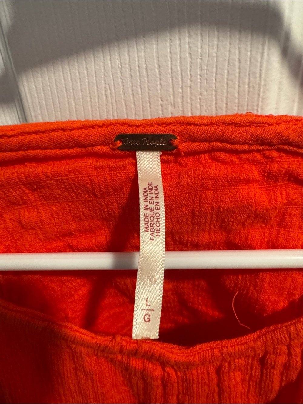 Women’s Orange Wide-Leg Jumpsuit - Picture 3 of 7